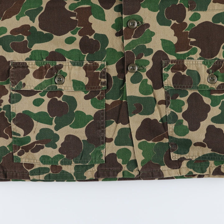 70's Ranger Camouflage Pattern Duck Hunter Camo Duck Hunting Jacket Men's L Size Vintage /eaa512986