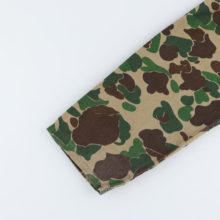 70's Ranger Camouflage Pattern Duck Hunter Camo Duck Hunting Jacket Men's L Size Vintage /eaa512986