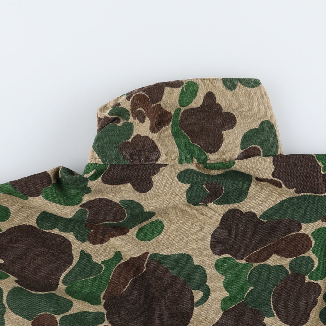 70's Ranger Camouflage Pattern Duck Hunter Camo Duck Hunting Jacket Men's L Size Vintage /eaa512986