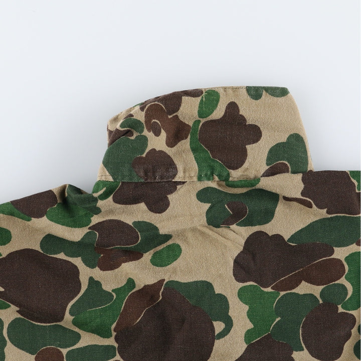 70's Ranger Camouflage Pattern Duck Hunter Camo Duck Hunting Jacket Men's L Size Vintage /eaa512986