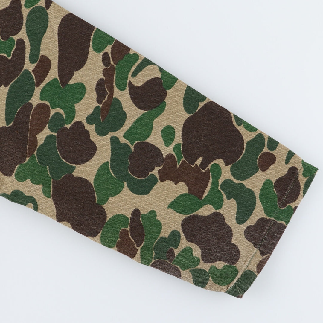 70's Ranger Camouflage Pattern Duck Hunter Camo Duck Hunting Jacket Men's L Size Vintage /eaa512986