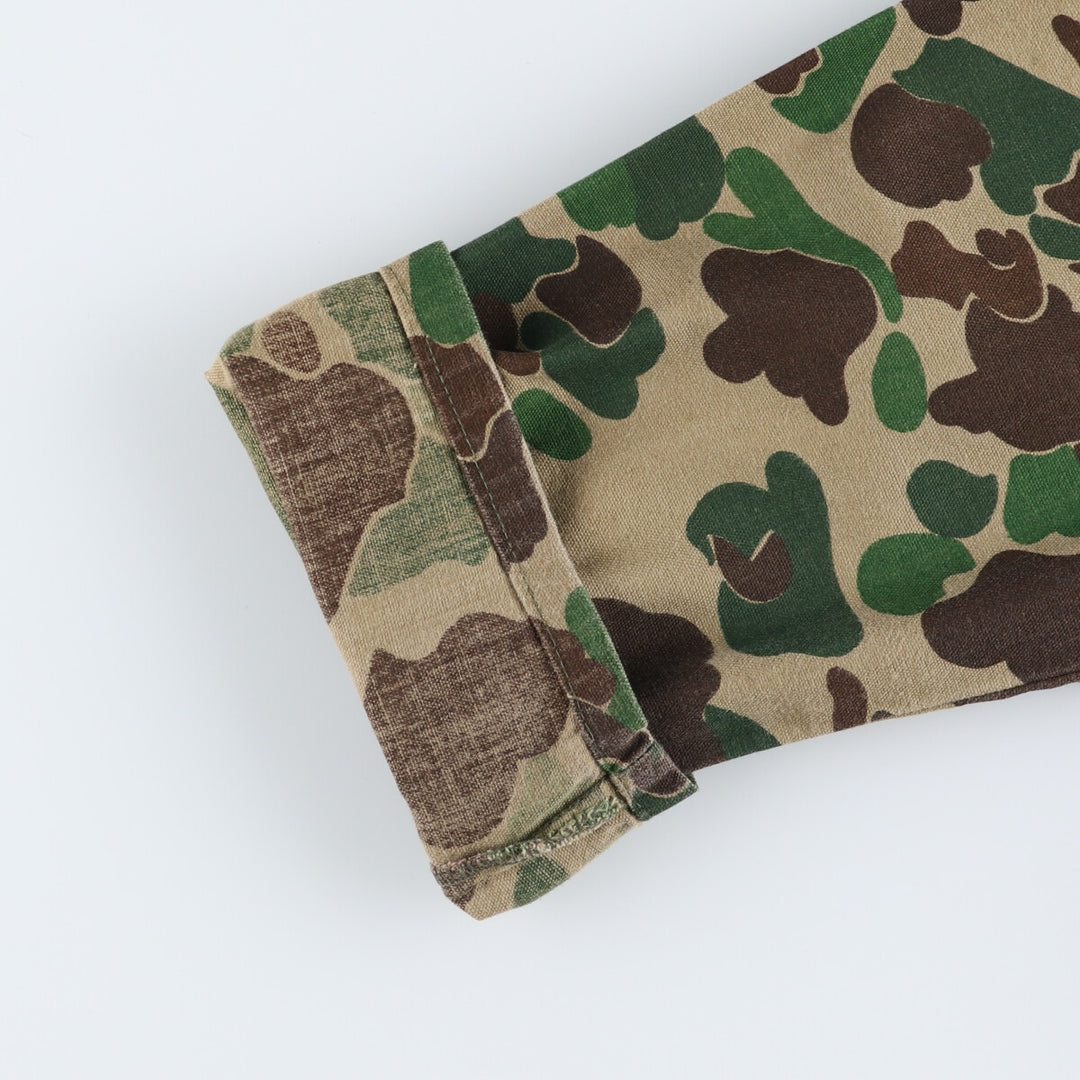 70's Ranger Camouflage Pattern Duck Hunter Camo Duck Hunting Jacket Men's L Size Vintage /eaa512986