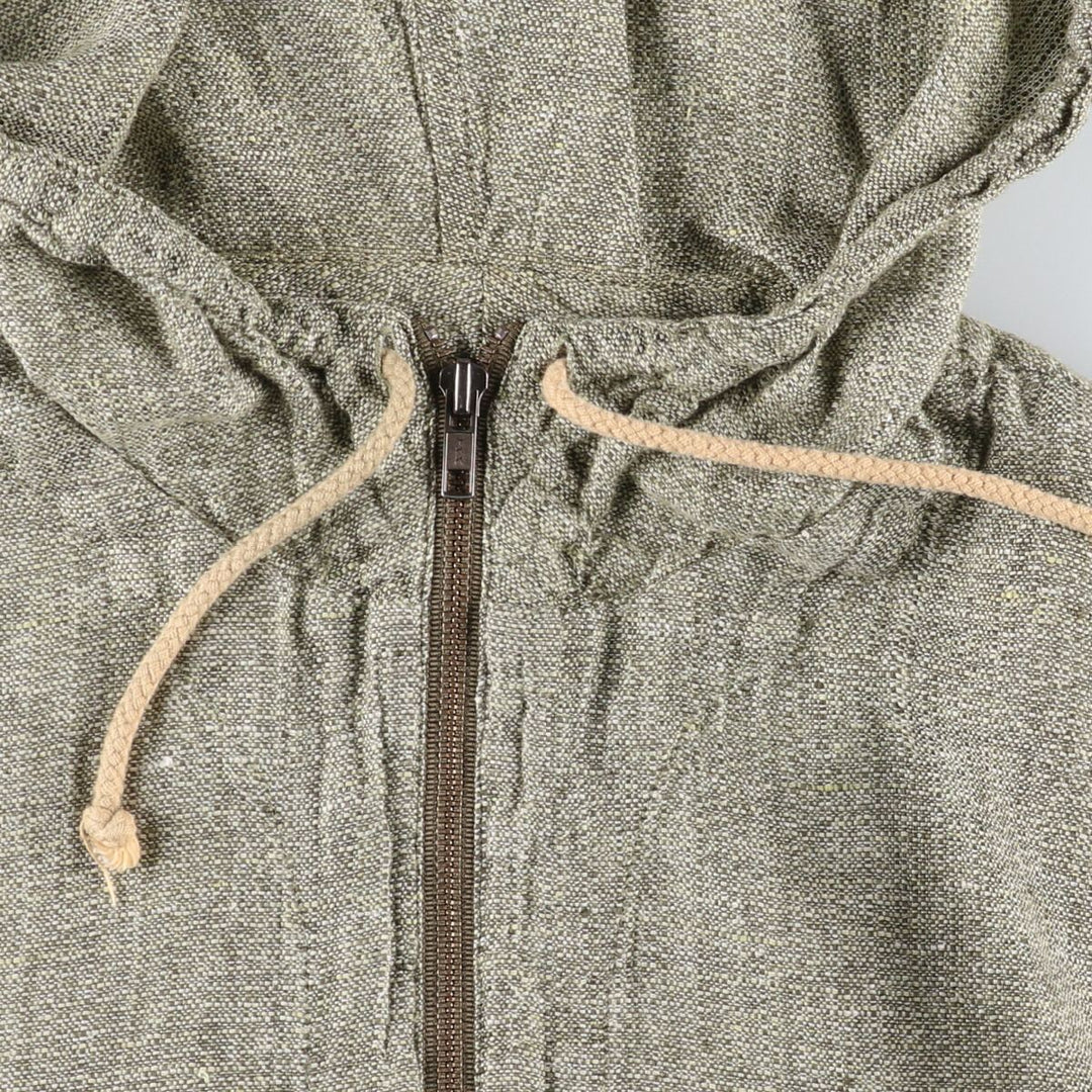 FLAX linen parka, men's size M /eaa512993