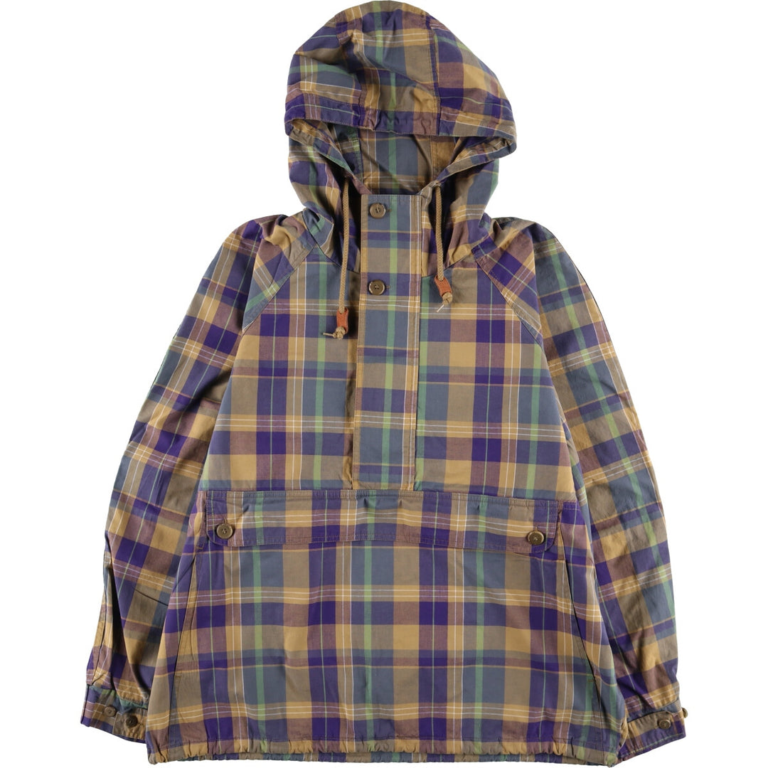 90'S GAP Old Gap Check Pattern Anorak Parka Men's L size Vintage /eaa512996