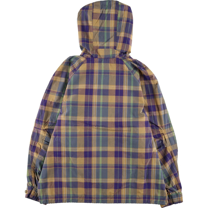 90'S GAP Old Gap Check Pattern Anorak Parka Men's L size Vintage /eaa512996