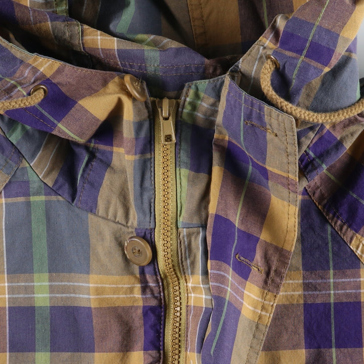 90'S GAP Old Gap Check Pattern Anorak Parka Men's L size Vintage /eaa512996