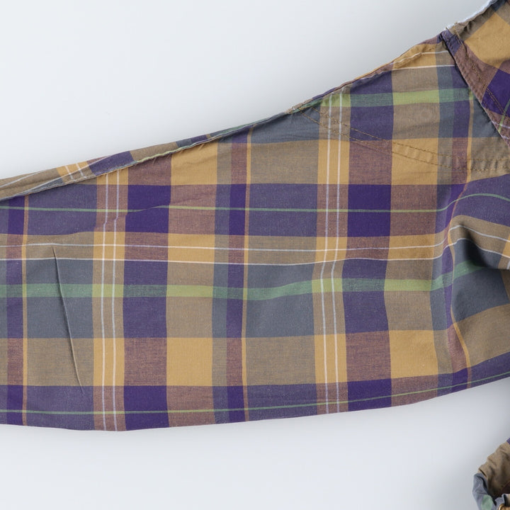 90'S GAP Old Gap Check Pattern Anorak Parka Men's L size Vintage /eaa512996