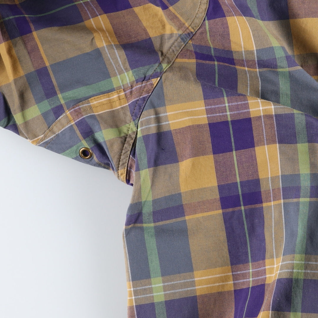 90'S GAP Old Gap Check Pattern Anorak Parka Men's L size Vintage /eaa512996