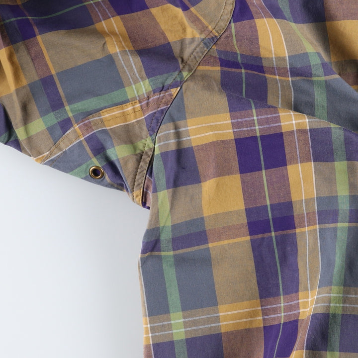 90'S GAP Old Gap Check Pattern Anorak Parka Men's L size Vintage /eaa512996