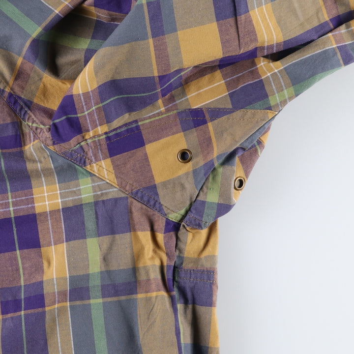 90'S GAP Old Gap Check Pattern Anorak Parka Men's L size Vintage /eaa512996