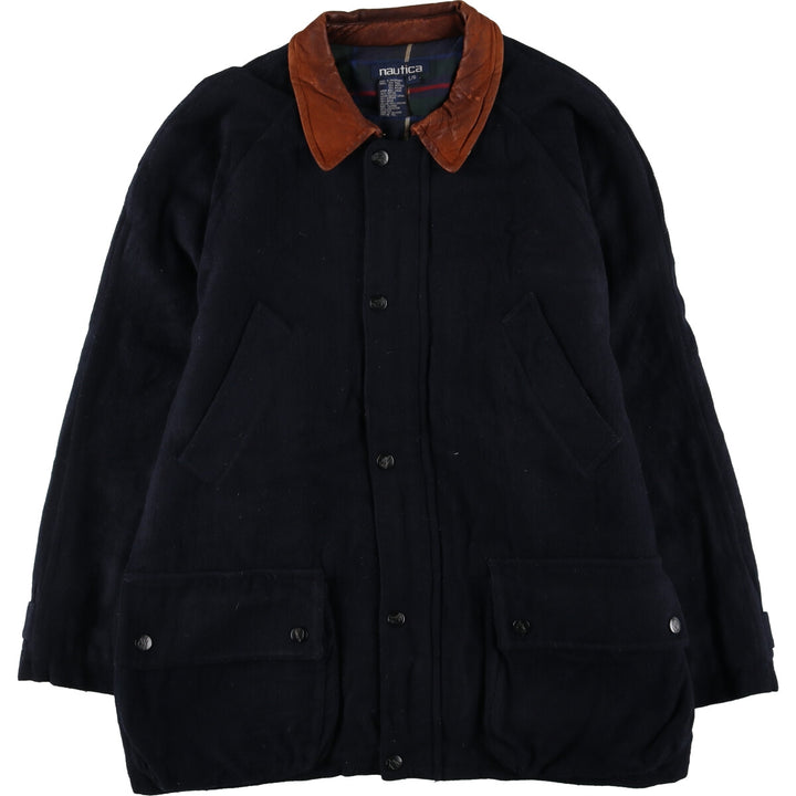 90'S NAUTICA padded wool jacket, men's size L, vintage / eaa513049