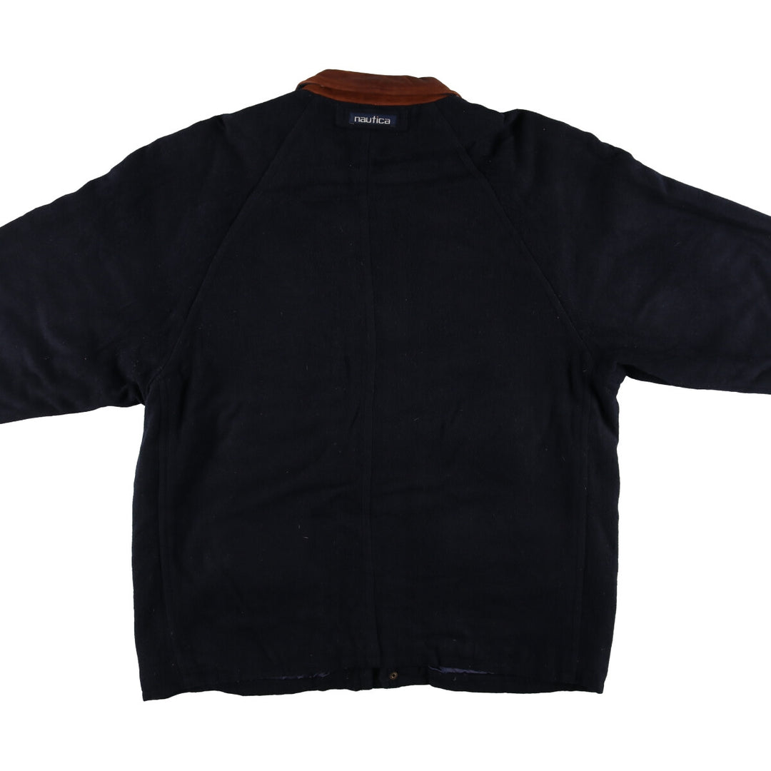 90'S NAUTICA padded wool jacket, men's size L, vintage / eaa513049