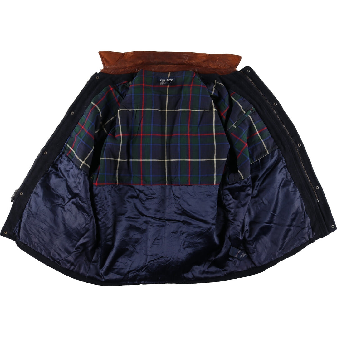 90'S NAUTICA padded wool jacket, men's size L, vintage / eaa513049