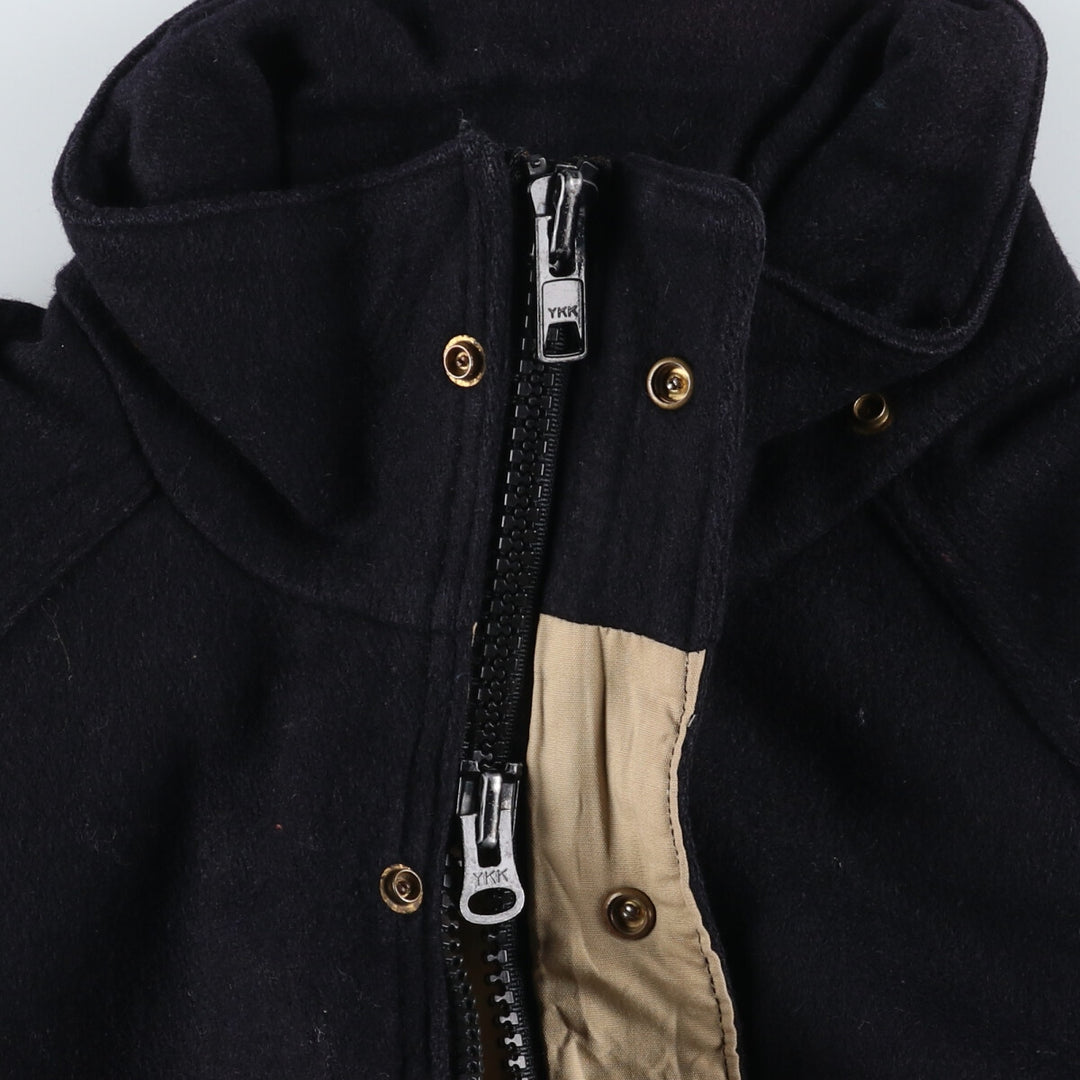 70s~80'S LLBean Stand Collar Wool Jacket Made in USA Men's L Size Vintage /eaa513051