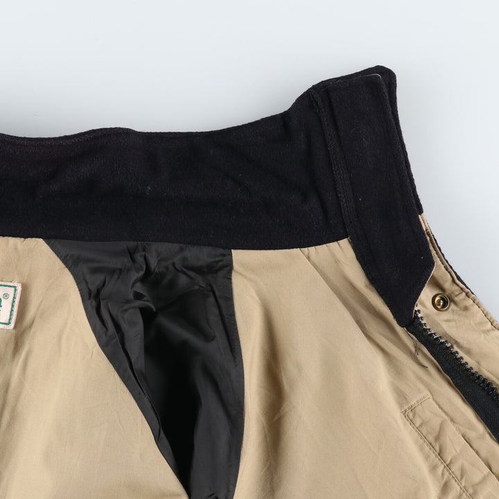 70s~80'S LLBean Stand Collar Wool Jacket Made in USA Men's L Size Vintage /eaa513051