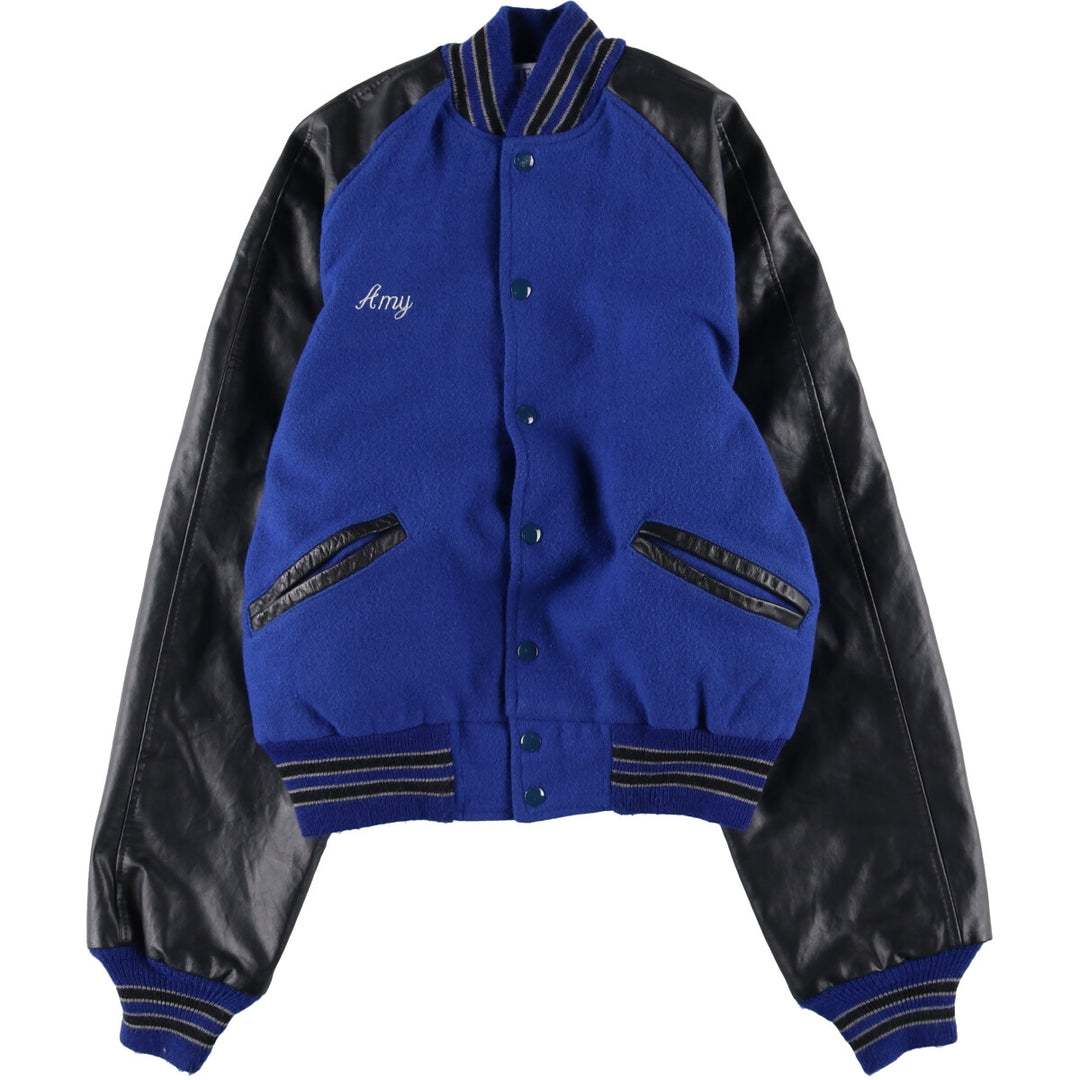 ~90'S MECA wool varsity jacket, award jacket, varsity jacket, made in USA, men's size M, vintage /eaa513054