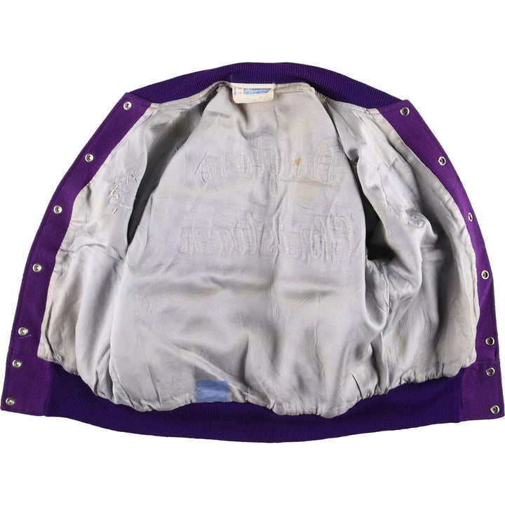 60s-70'S Holloway Wool Stadium Jacket Award Jacket Varsity Jacket Made in USA Men's S Size Vintage /eaa513057