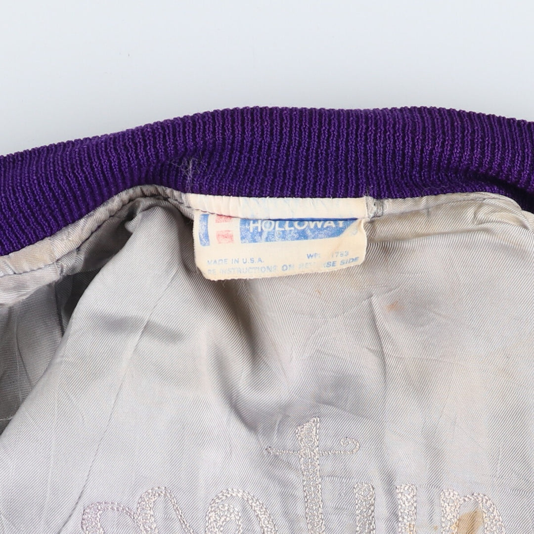 60s-70'S Holloway Wool Stadium Jacket Award Jacket Varsity Jacket Made in USA Men's S Size Vintage /eaa513057