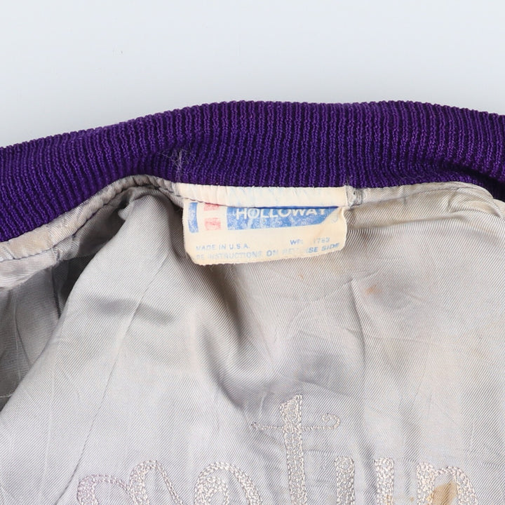 60s-70'S Holloway Wool Stadium Jacket Award Jacket Varsity Jacket Made in USA Men's S Size Vintage /eaa513057