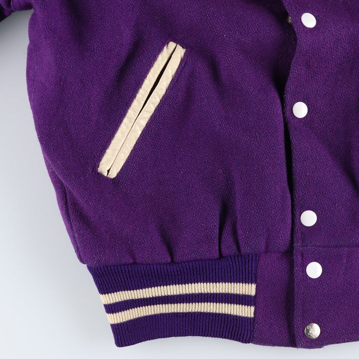 60s-70'S Holloway Wool Stadium Jacket Award Jacket Varsity Jacket Made in USA Men's S Size Vintage /eaa513057