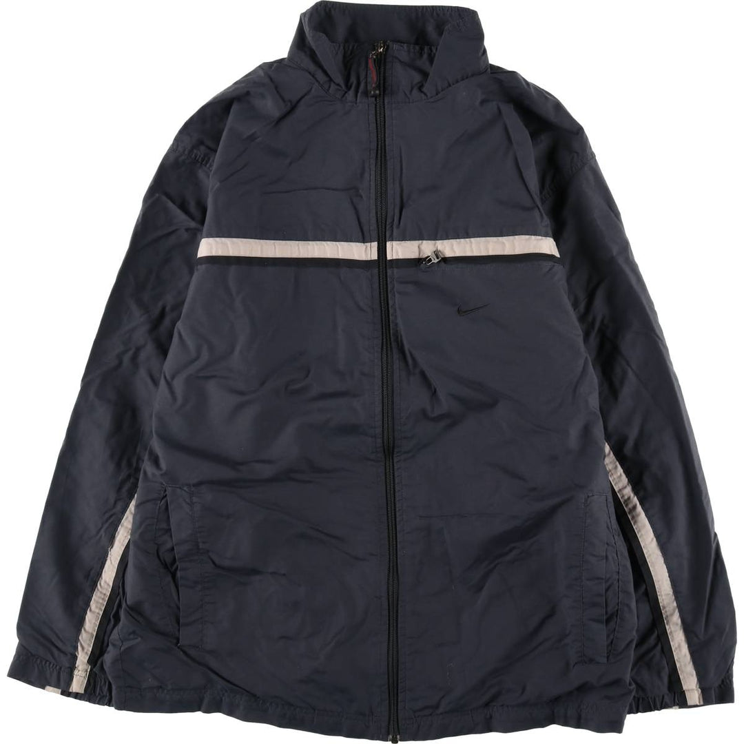 00'S Nike Nylon Jacket Men's Size L Nylon navy blue type Vintage Second Hand