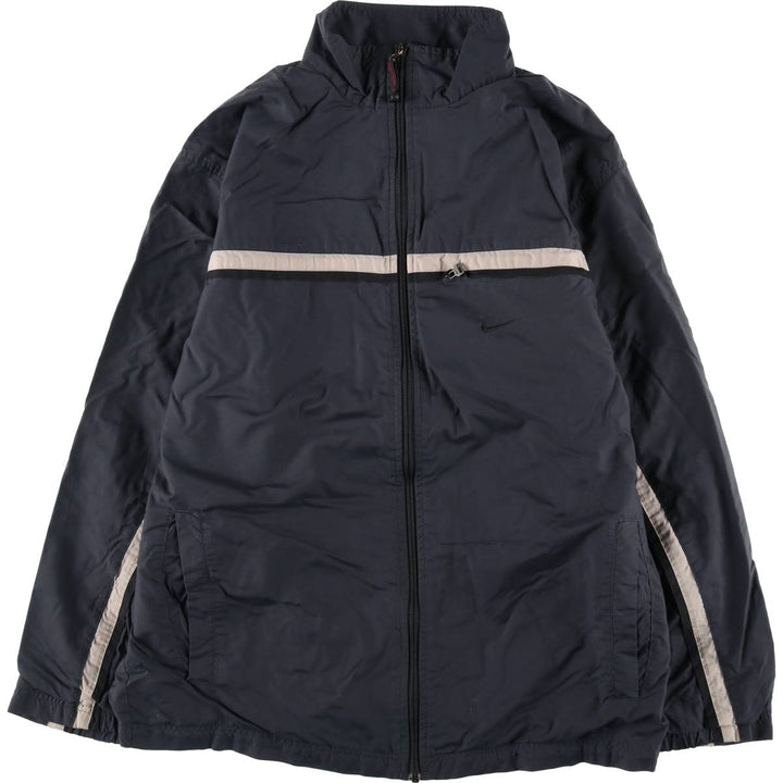 00'S Nike Nylon Jacket Men's Size L Nylon navy blue type Vintage Second Hand