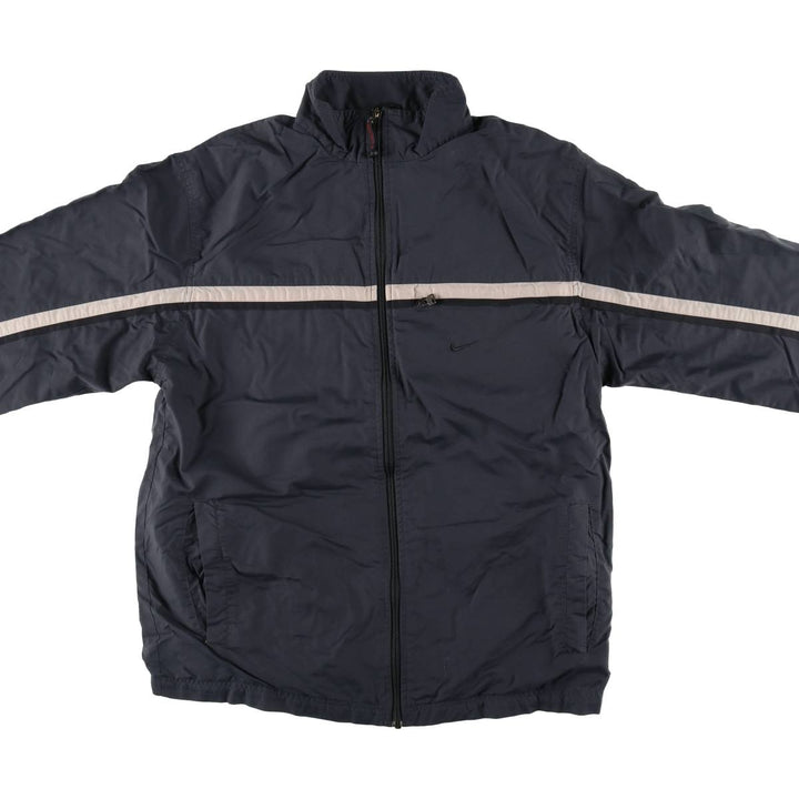 00'S Nike Nylon Jacket Men's Size L Nylon navy blue type Vintage Second Hand