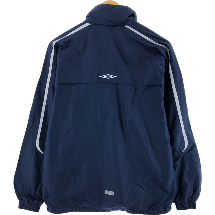 Umbro UMBRO windbreaker, men's size S polyester navy blue type Vintage Second Hand