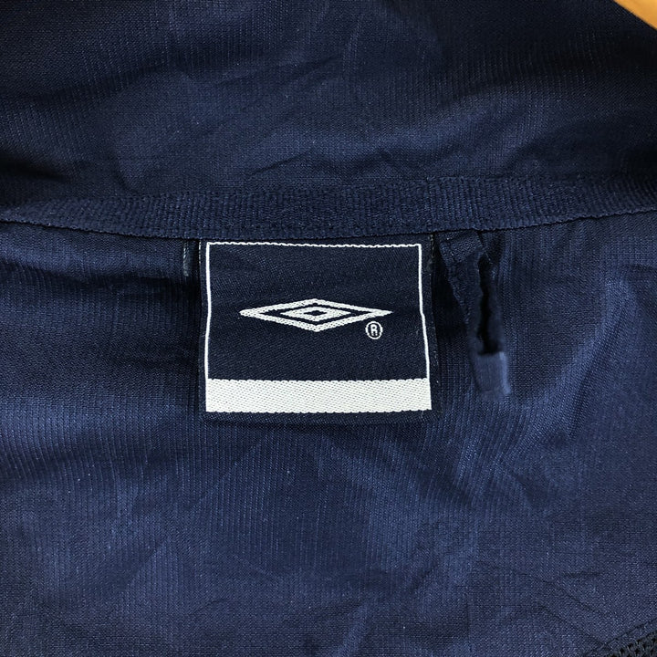 Umbro UMBRO windbreaker, men's size S polyester navy blue type Vintage Second Hand