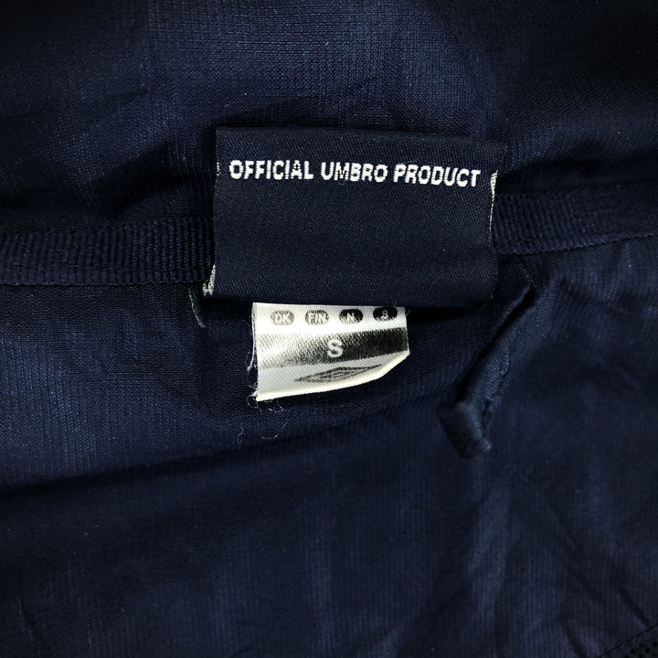 Umbro UMBRO windbreaker, men's size S polyester navy blue type Vintage Second Hand