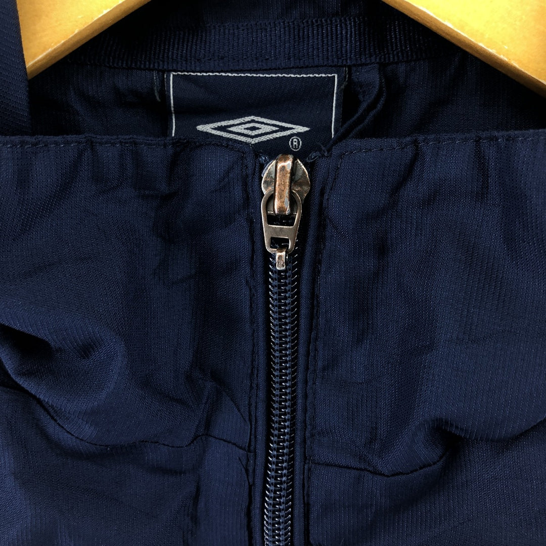 Umbro UMBRO windbreaker, men's size S polyester navy blue type Vintage Second Hand