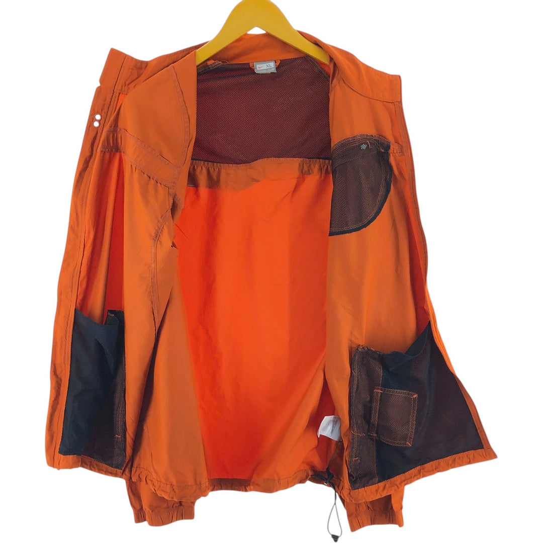 00'S Nike Windbreaker Men's XL polyester orange type Vintage Second Hand