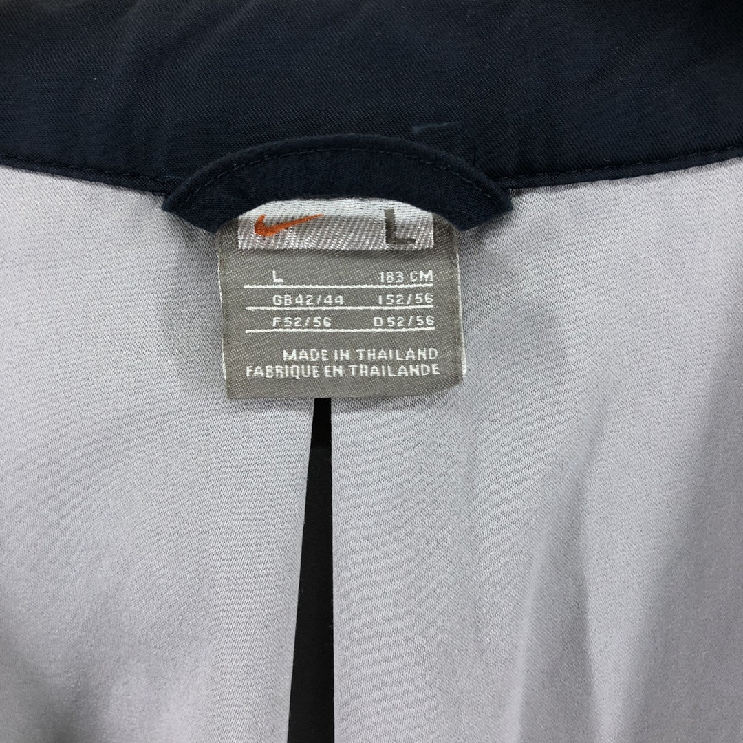 00'S Nike Windbreaker Men's Size L polyester navy blue type Vintage Second Hand