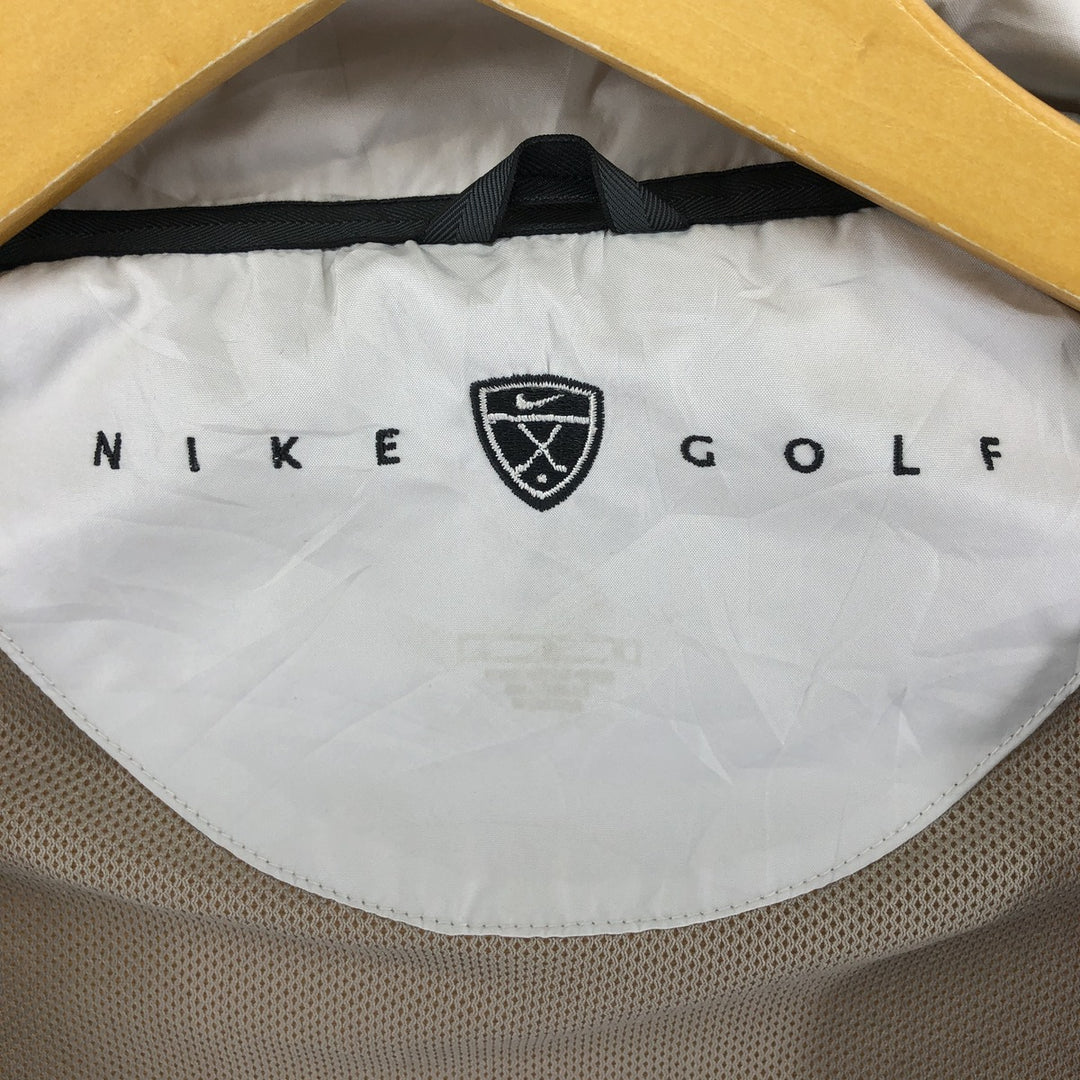 Nike Golf Windbreaker Men's XL polyester Beige type Vintage Second Hand