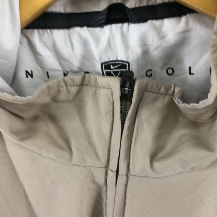 Nike Golf Windbreaker Men's XL polyester Beige type Vintage Second Hand