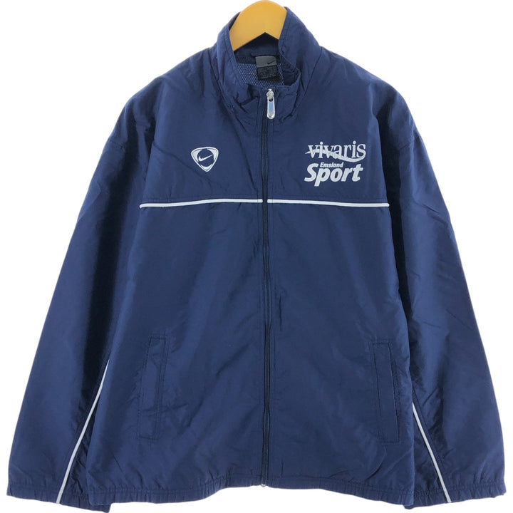 00'S Nike Nylon Jacket Men's Size L Nylon navy blue type Vintage Second Hand