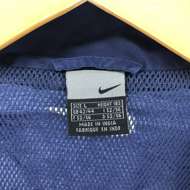 00'S Nike Nylon Jacket Men's Size L Nylon navy blue type Vintage Second Hand