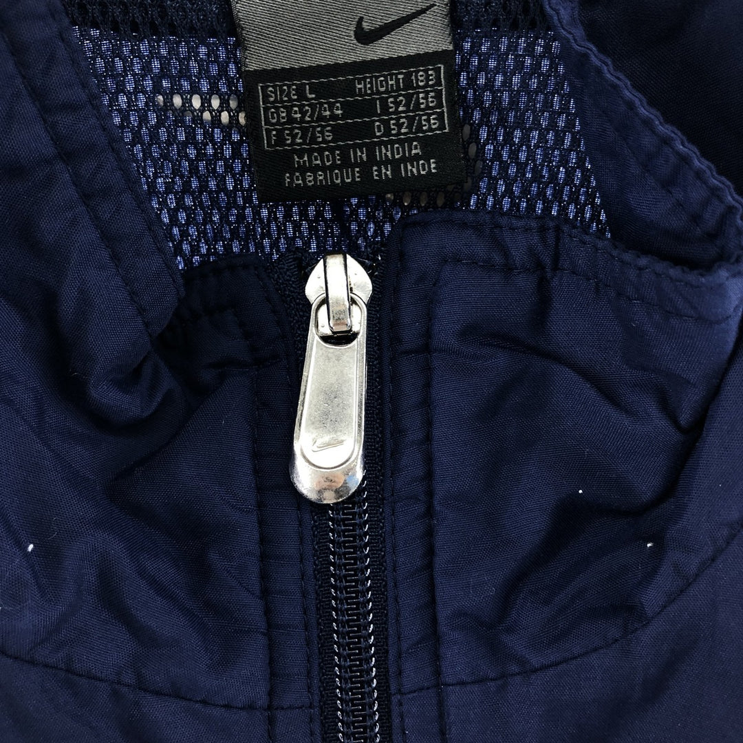00'S Nike Nylon Jacket Men's Size L Nylon navy blue type Vintage Second Hand