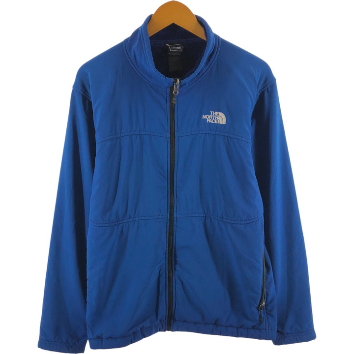 The North Face Softshell Jacket, Men's Size L polyester blue type Vintage Second Hand