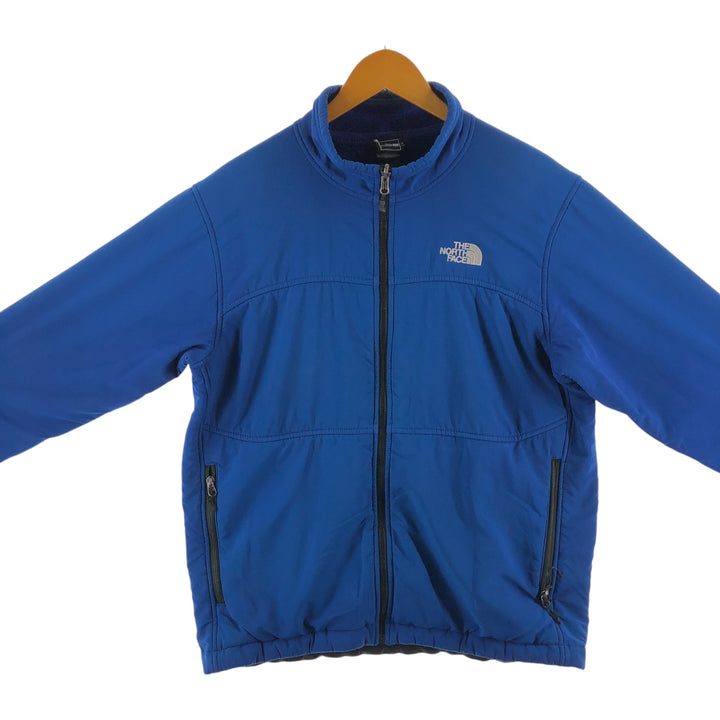The North Face Softshell Jacket, Men's Size L polyester blue type Vintage Second Hand