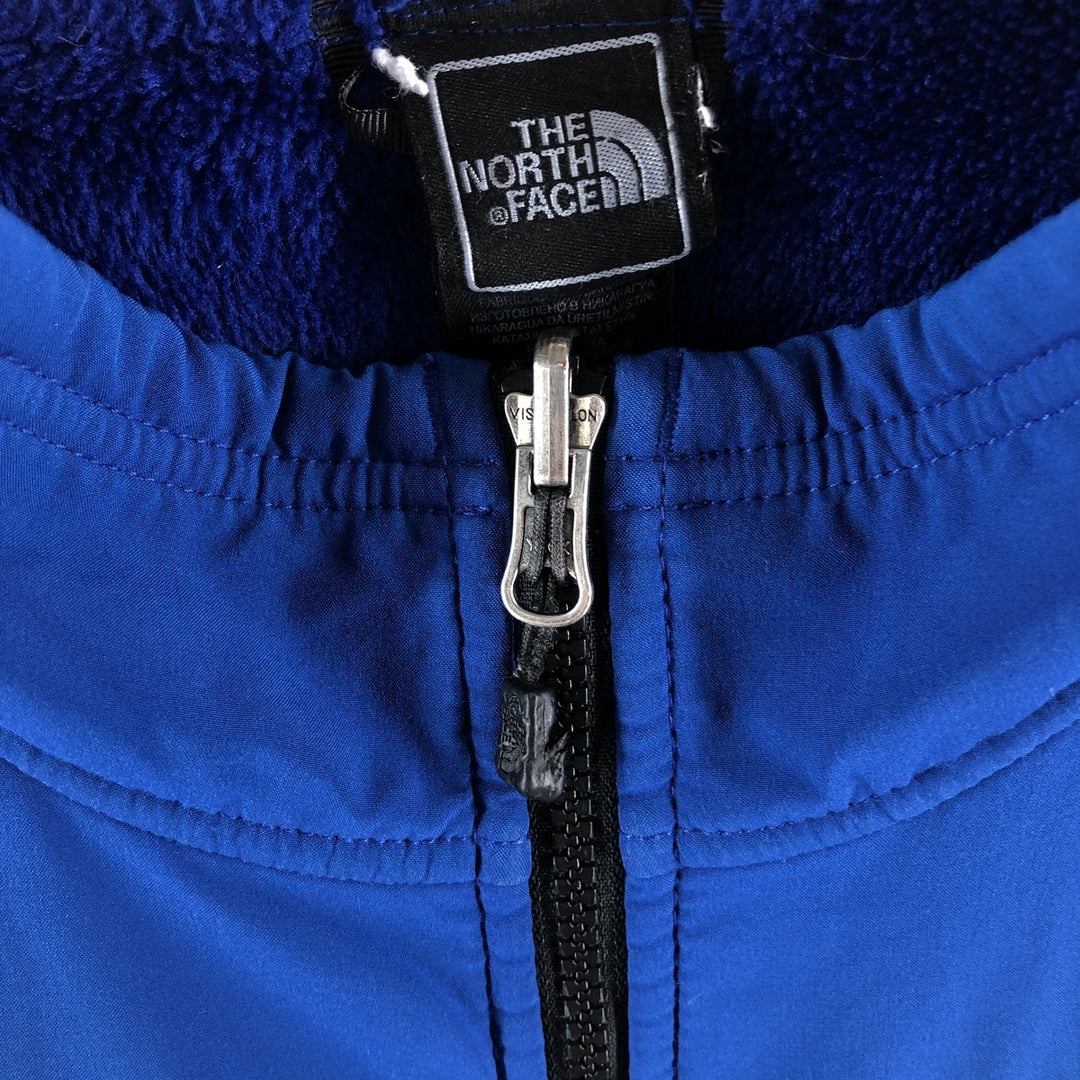 The North Face Softshell Jacket, Men's Size L polyester blue type Vintage Second Hand