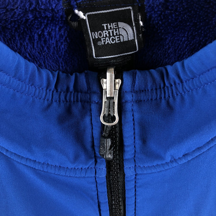 The North Face Softshell Jacket, Men's Size L polyester blue type Vintage Second Hand
