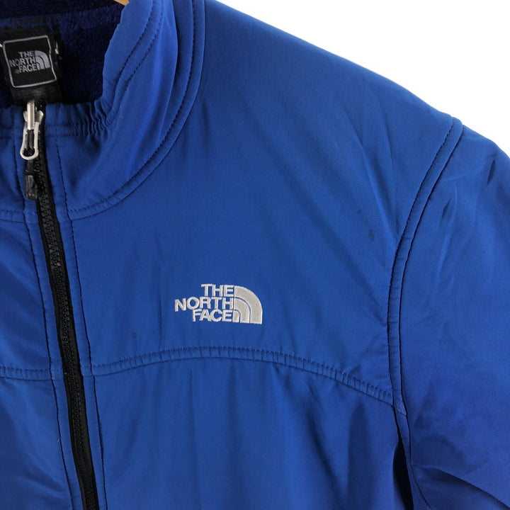 The North Face Softshell Jacket, Men's Size L polyester blue type Vintage Second Hand