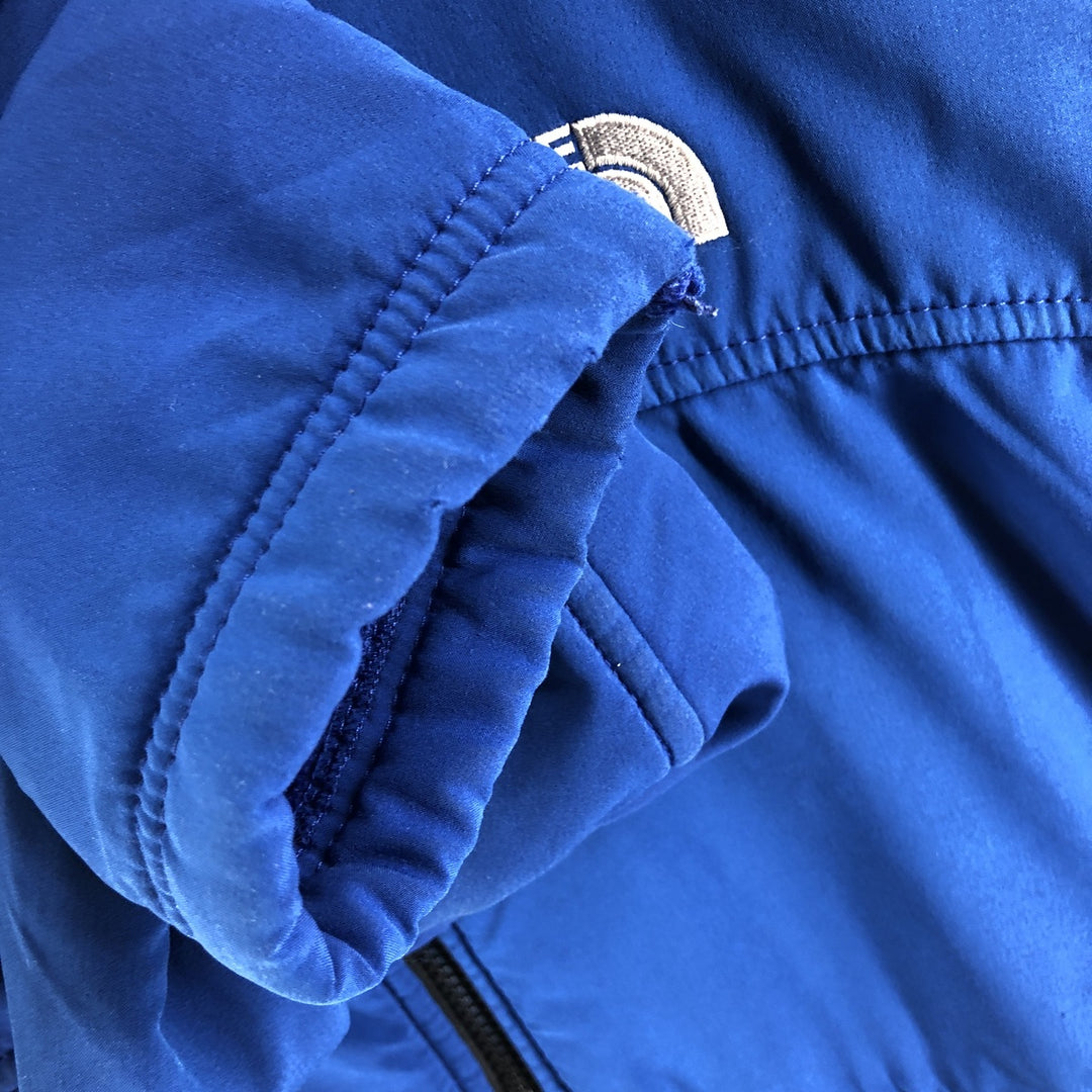 The North Face Softshell Jacket, Men's Size L polyester blue type Vintage Second Hand