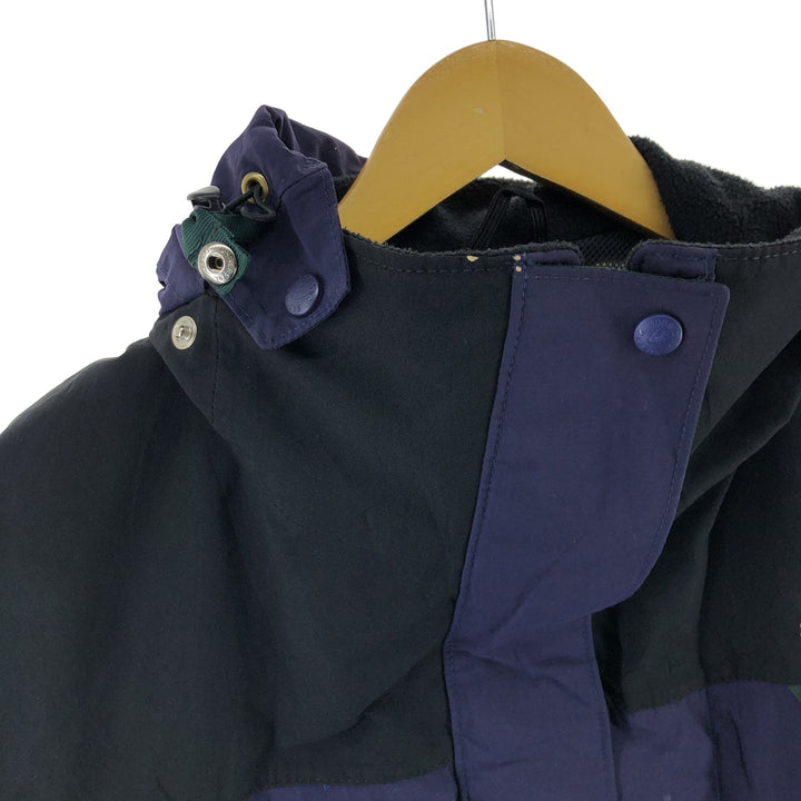 Sierra Designs Mountain Parka Shell Jacket, Made in Canada, Women's Size L Nylon black type Vintage Second Hand
