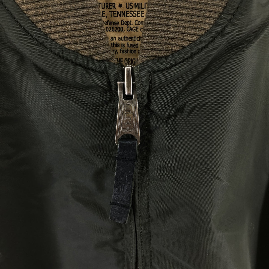 Civilian Alpha ALPHA MA-1 Type Military Flight Jacket Men's M Size /eaa513096