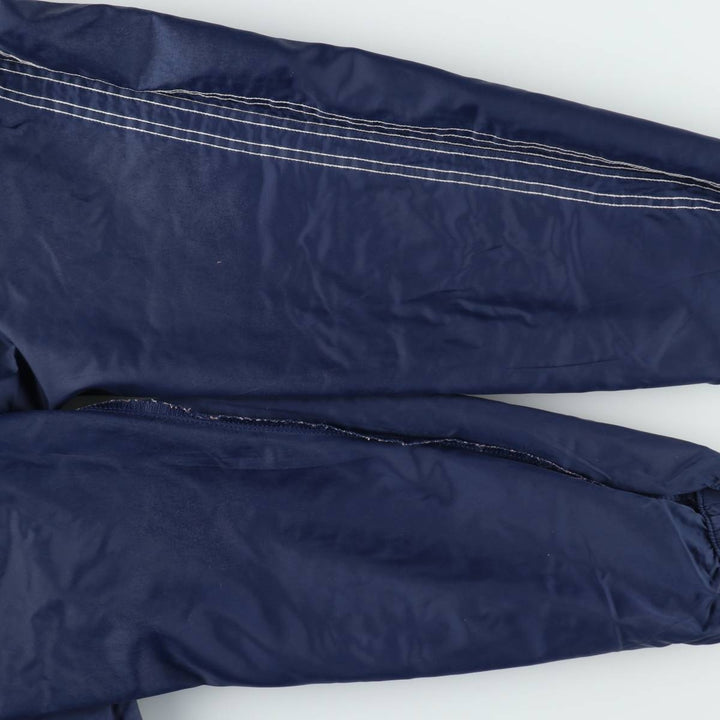 Vintage 90'S Adidas nylon hoodie, size L, men's Nylon navy blue type Vintage Second Hand