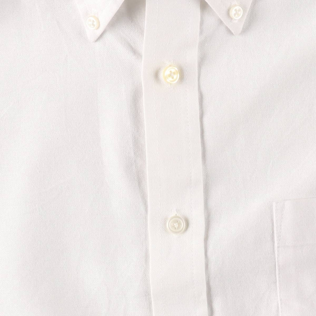 Elulu Original Remake Big Ribbon Shirt, Long Sleeve Button-Down Shirt, Women's Size L cotton white type Vintage Second Hand