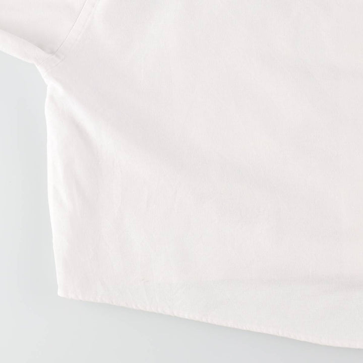 Elulu Original Remake Big Ribbon Shirt, Long Sleeve Button-Down Shirt, Women's Size L cotton white type Vintage Second Hand