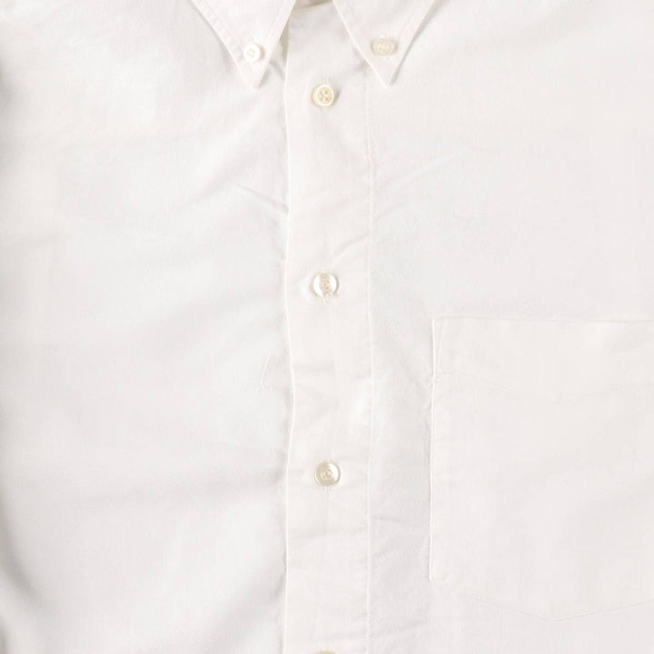 Elulu Original Remake Big Ribbon Shirt, Long Sleeve Button-Down Shirt, Women's Size L cotton white type Vintage Second Hand